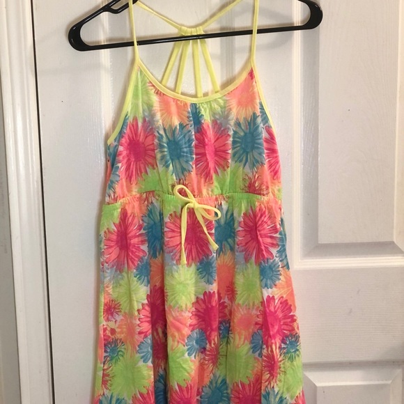 Neon flower sundress - Picture 1 of 5